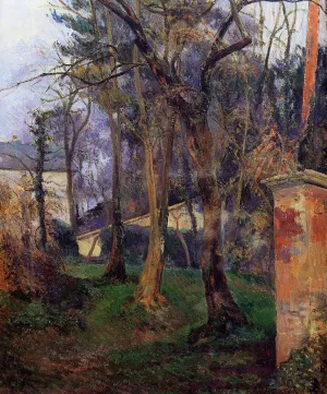 Abandoned Garden, Rouen by Paul Gauguin Oil Painting Reproduction