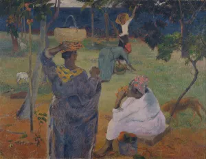 Among the mangoes at Martinique by Oil Painting Reproduction