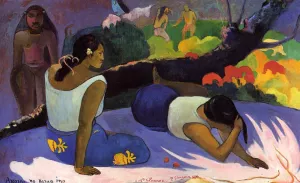 Arearea No Varua Ino by Paul Gauguin - Hand-Painted Oil Painting Reproduction