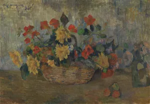 Flowers Still Life by Paul Gauguin - Hand-Painted Oil Painting Reproduction