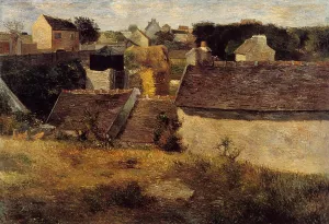 Houses, Vaugirard by Paul Gauguin Oil Painting Reproduction