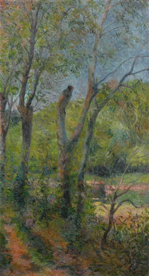 Les Saules by Paul Gauguin - Hand-Painted Oil Painting Reproduction