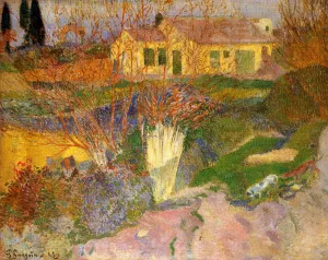 Mas, near Arles by Oil Painting Reproduction