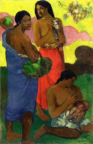 Maternite II by Paul Gauguin - Hand-Painted Oil Painting Reproduction