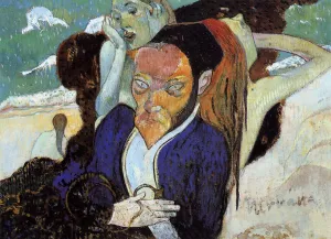 Nirvana also known as Portrait of Meyer de Hasn by Paul Gauguin Oil Painting Reproduction