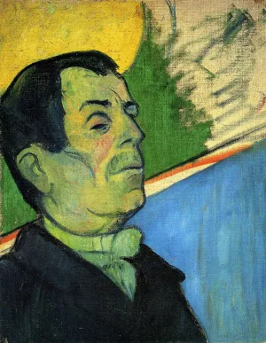 Portrait of a Man Wearing a Lavalliere by Paul Gauguin Oil Painting Reproduction