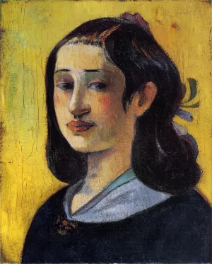 Portrait of Aline Gauguin by Paul Gauguin Oil Painting Reproduction