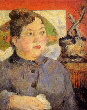 Portrait of Madame Alexander Kholer by Paul Gauguin - Hand-Painted Oil Painting Reproduction