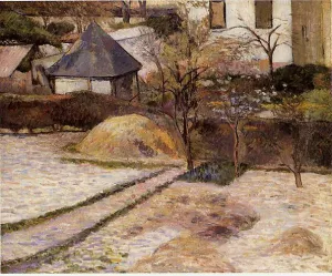 Rouen Landscape by Paul Gauguin - Hand-Painted Oil Painting Reproduction