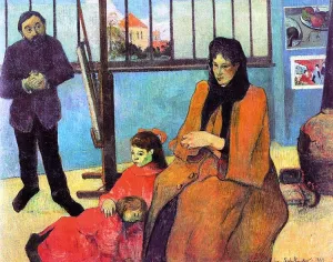 Schuffnecker's Studio by Oil Painting Reproduction