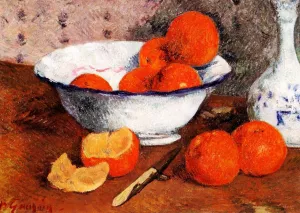 Still Life with Oranges by Paul Gauguin Oil Painting Reproduction