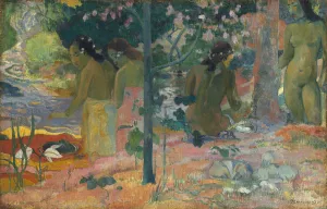 The Bathers by Oil Painting Reproduction