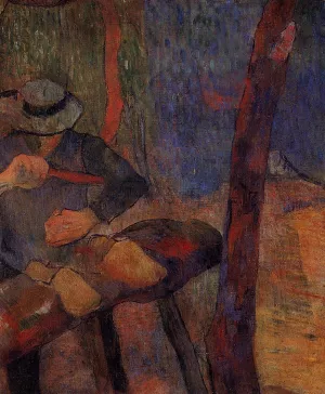 The Clog Maker by Oil Painting Reproduction