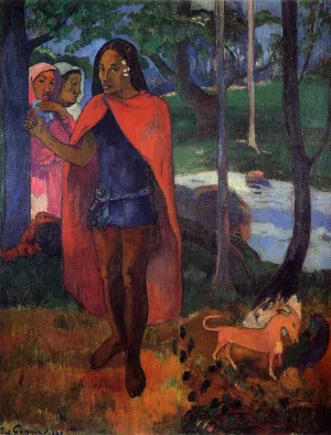The Magician of Hivaoa by Paul Gauguin Oil Painting Reproduction